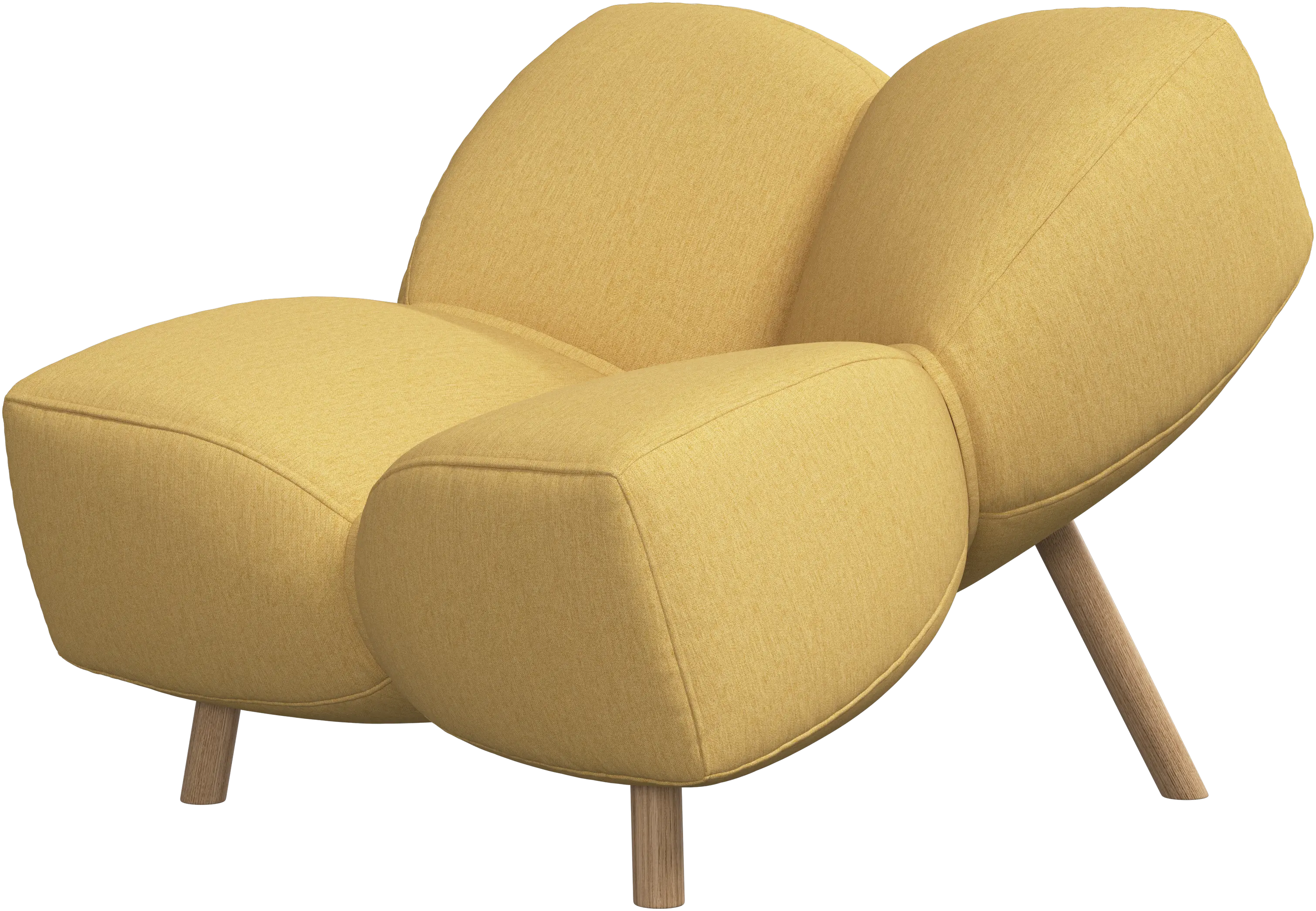 Designer chairs | Buy comfortable chairs - Yellow | BoConcept